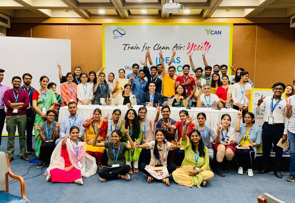AT YOUTH-CLEAN AIR NETWORK WITH STUDENTS OF DELHI & NCR REGION